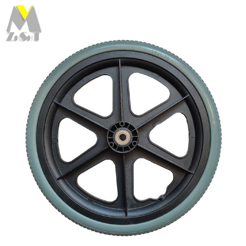 16 inch PU foam wheel wheelchair wheel solid tire VPU1279